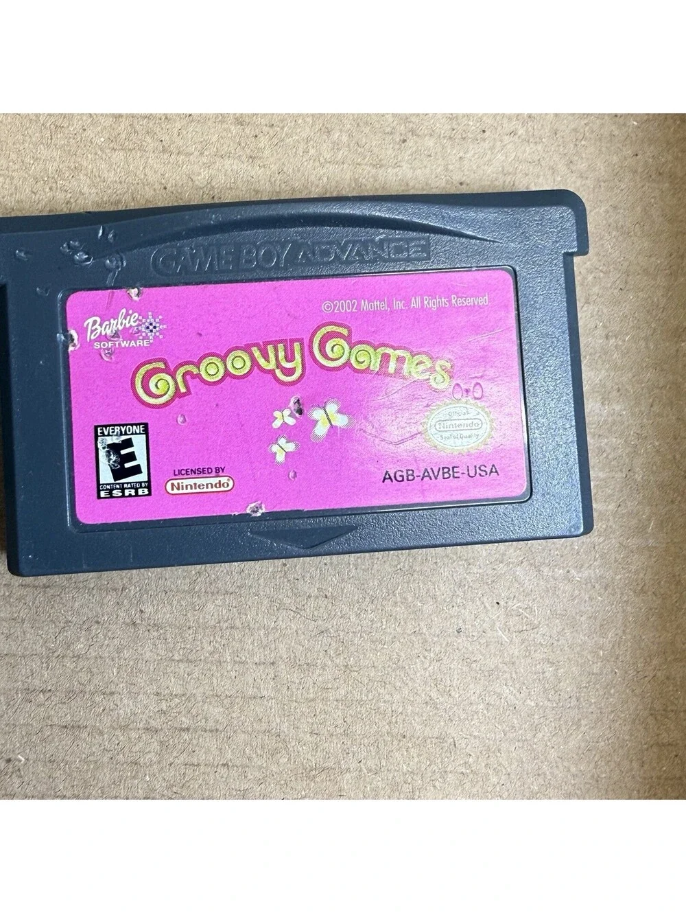 Lot Wario Ware Touched Nintendo DS, 2005 Barbie Groovy Games 2002 Cartridge Only